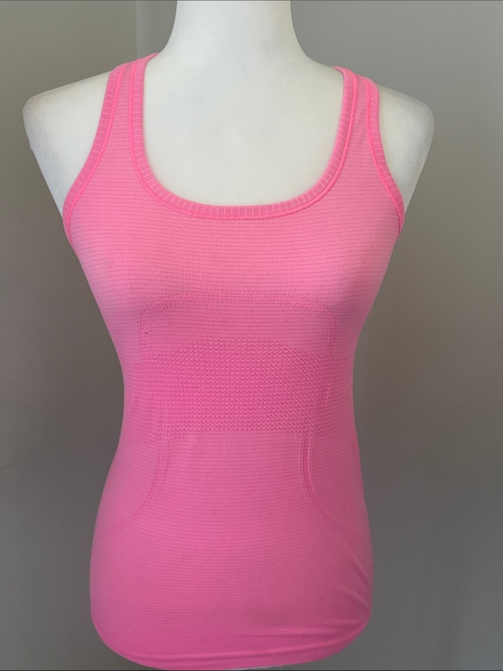 LULULEMON Swiftly Tech Racerback Tank Top Pow Pink Light Size 4